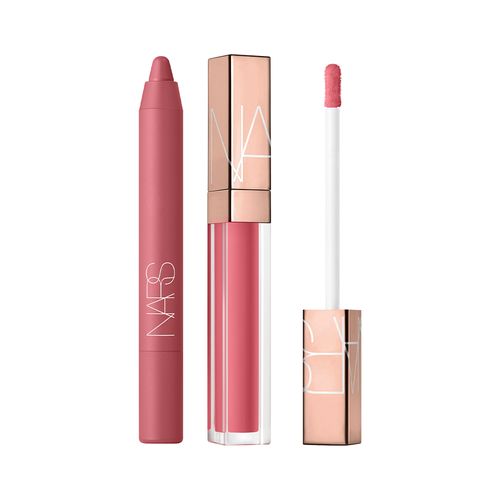 Lip Combo Afterglow Lip Shine & Powermatte High-Intensity Lip Pencil